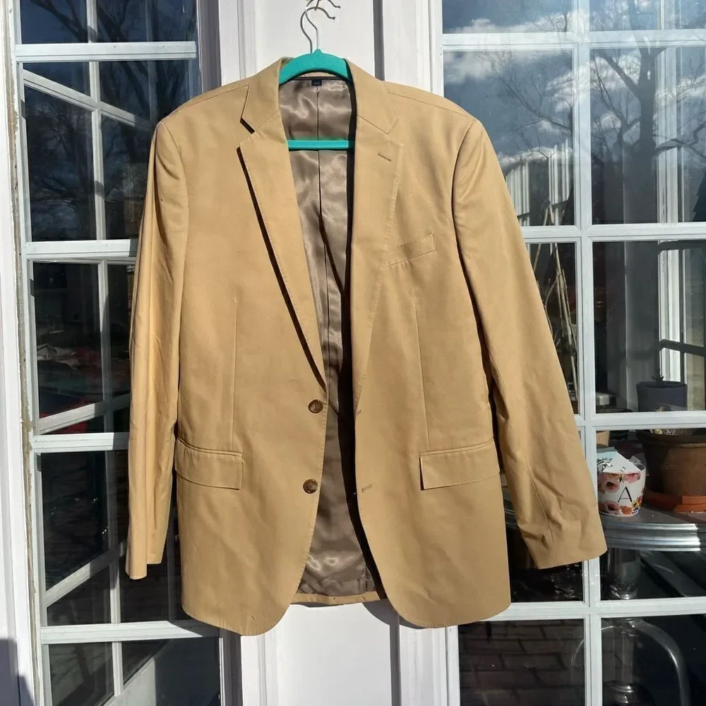 J Crew Crosby Suit Jacket in Italian Chino NWT
